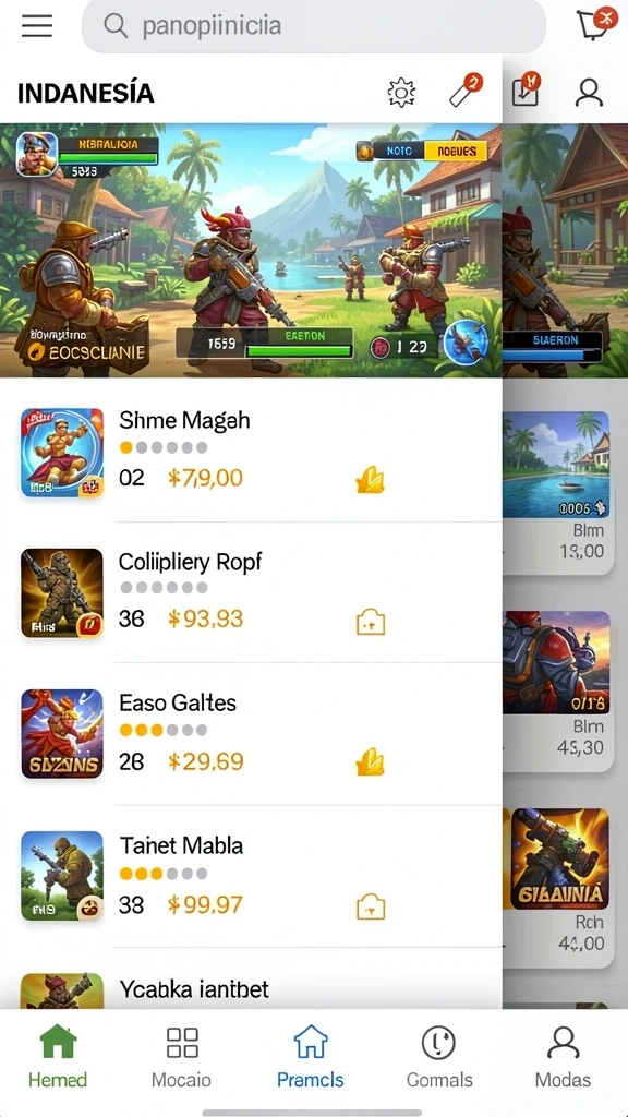 Mode permainan yang menantang dan menarik.