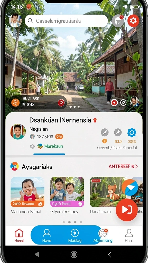 Tampilan antarmuka yang user-friendly.
