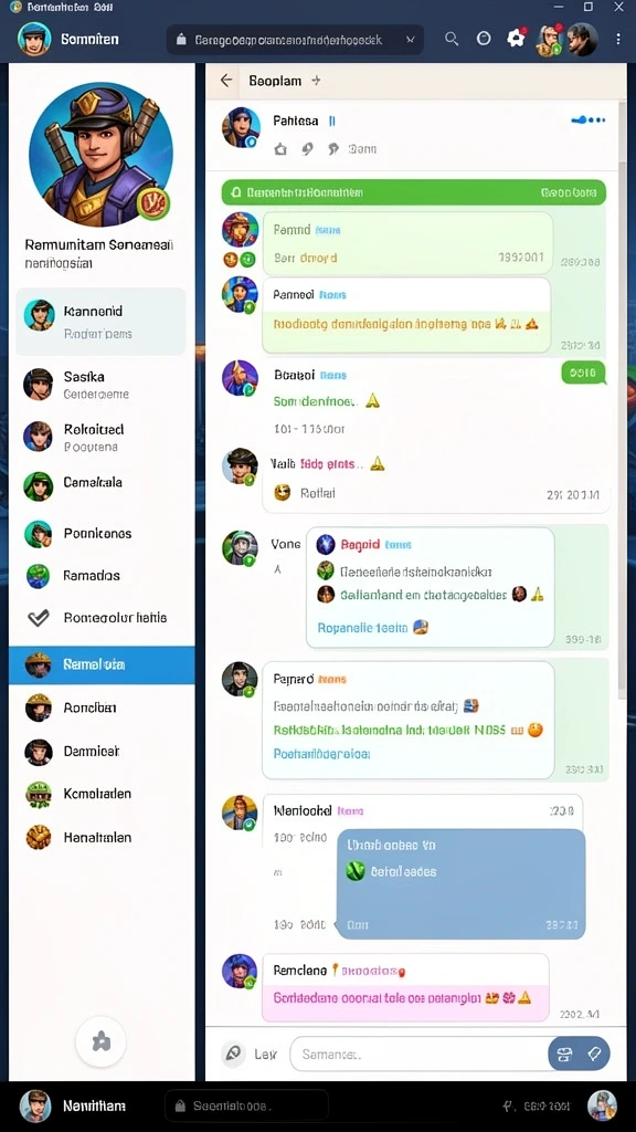Pengguna sedang menikmati gameplay tantangan level tinggi.