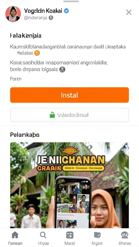 Karakter yang dapat disesuaikan dengan berbagai pilihan.