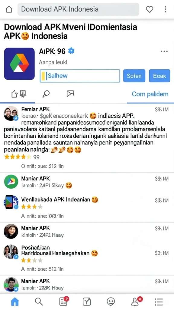 Tampilan menu utama yang menarik dan mudah dinavigasi.