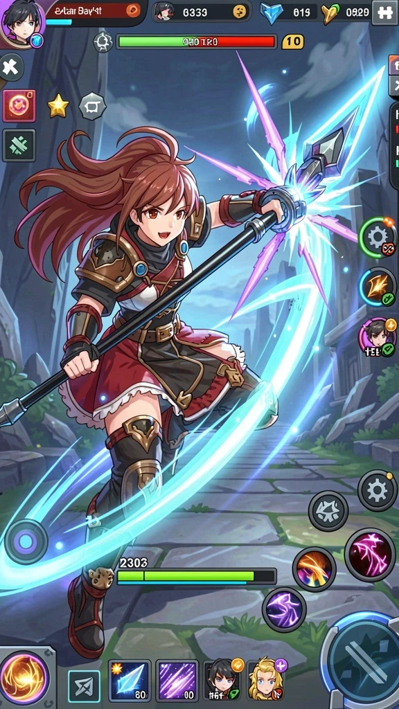 Gameplay yang seru dengan berbagai tantangan menarik.