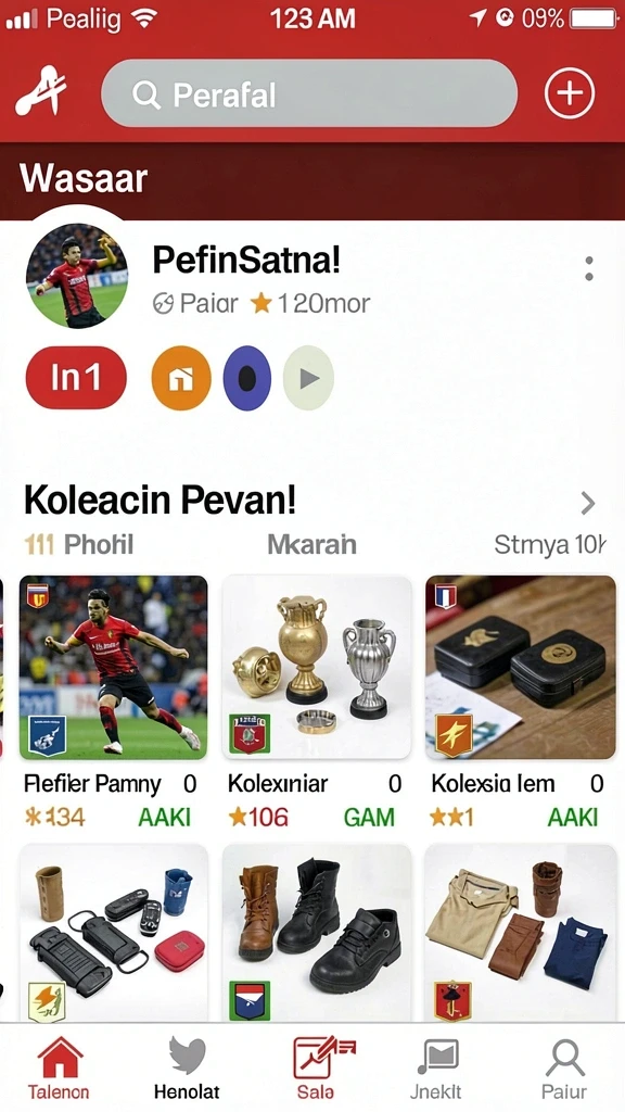 Tangkapan layar menampilkan antarmuka permainan yang menarik.