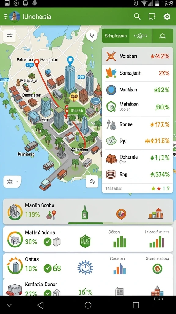 Screenshot dari karakter unik dalam BOSJOKO.
