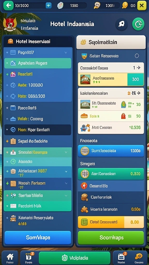 Sistem reward yang adil dan menguntungkan pemain.