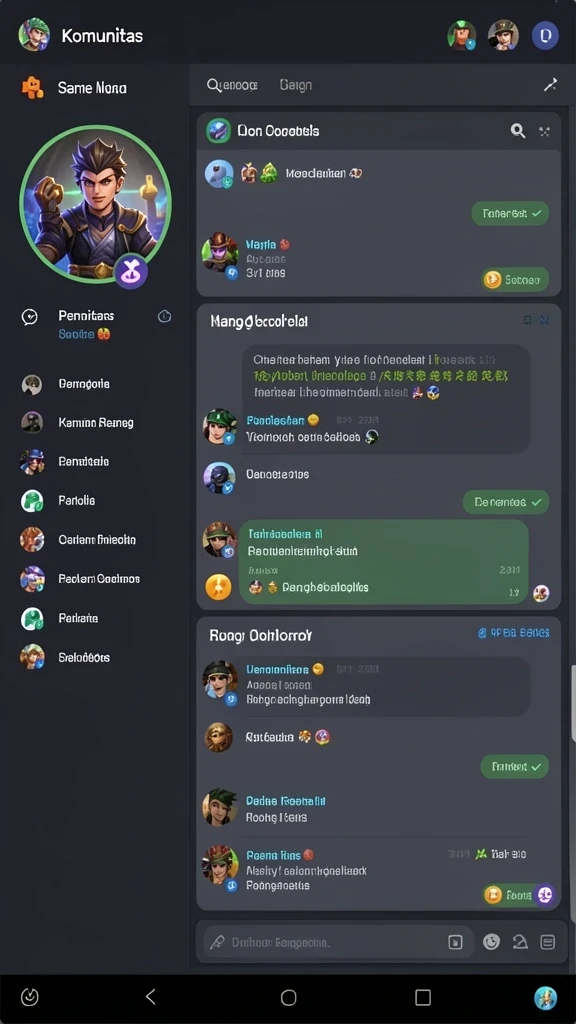 Tampilan antarmuka yang user-friendly dan menarik.