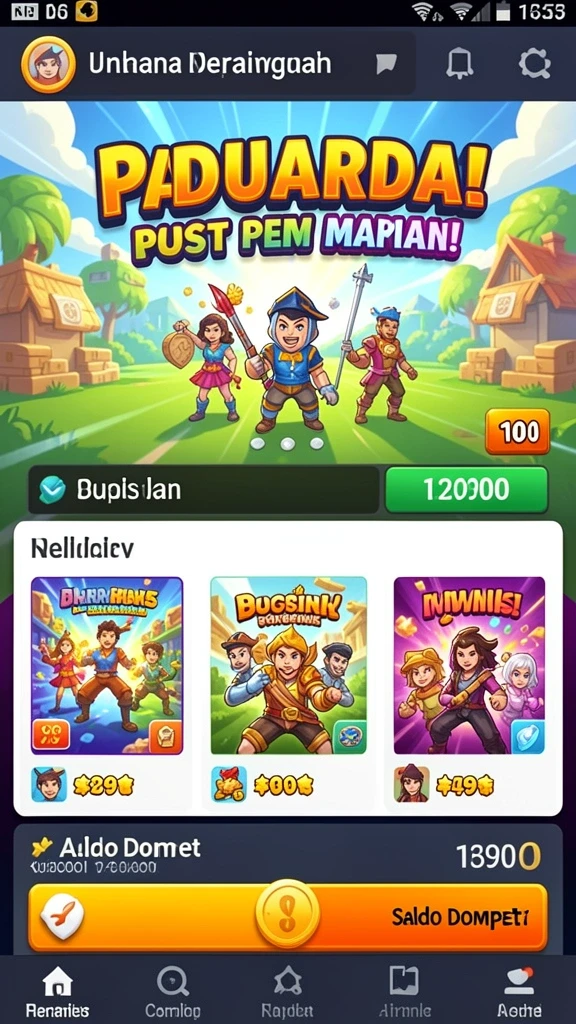 Grafis yang memukau dengan detail tinggi.