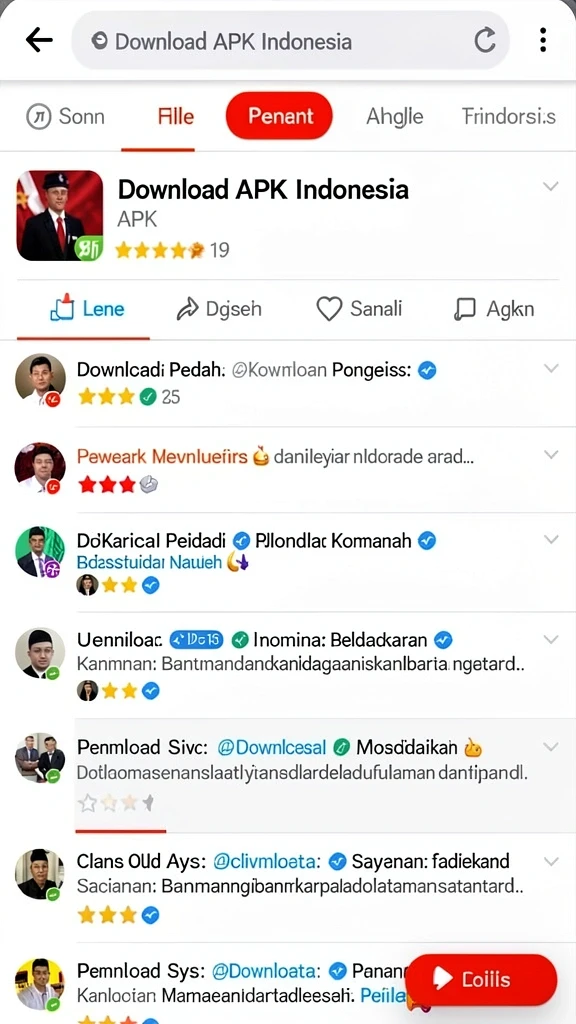 Tampilan antarmuka yang user-friendly.