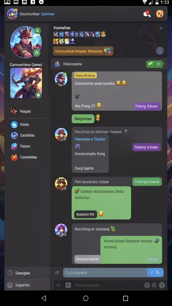 Screenshot menunjukkan gameplay yang seru dan menantang.