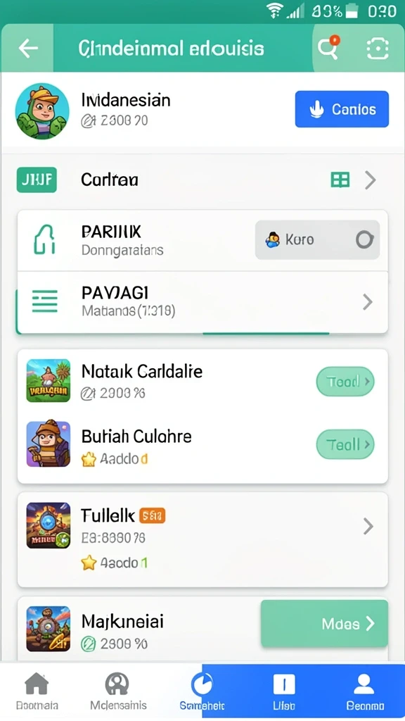 Karakter unik dalam dunia petualangan yang mendebarkan.