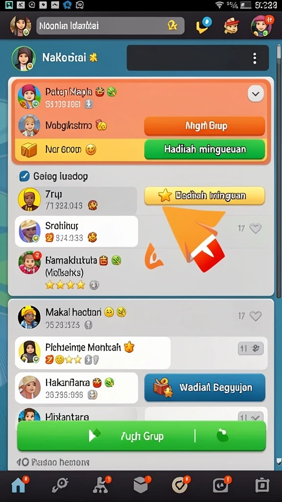 Mode multiplayer yang menyenangkan dan kompetitif.
