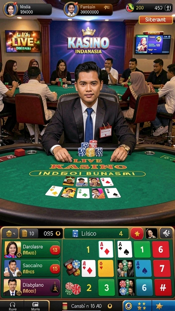 Karakter karakter yang beragam dan unik.