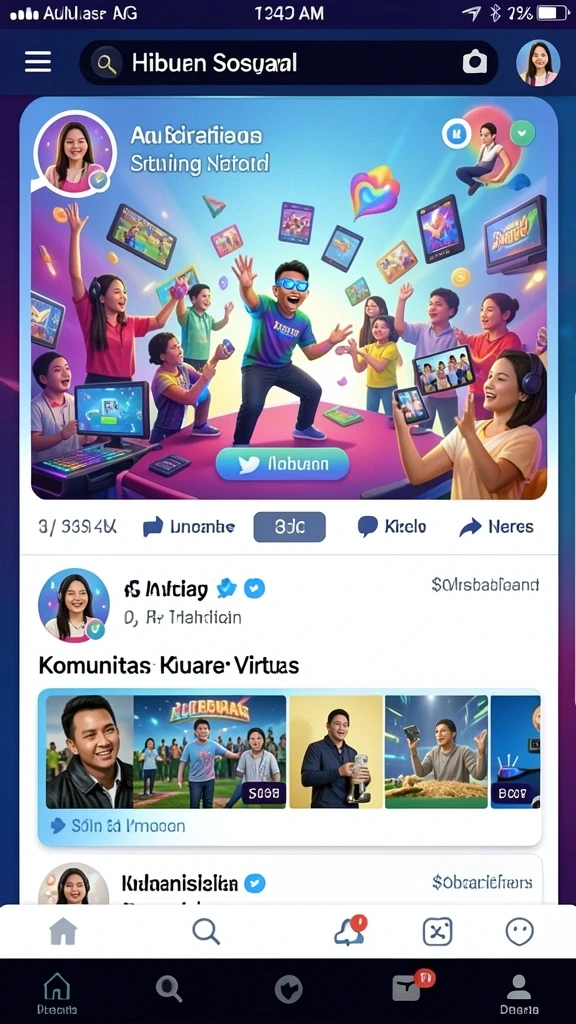 Screenshot 2: Momen seru saat mengikuti turnamen.