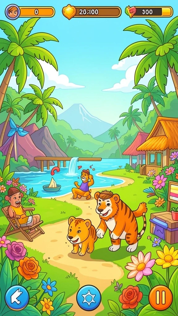 Tampilan grafis yang menawan dari JIN33.