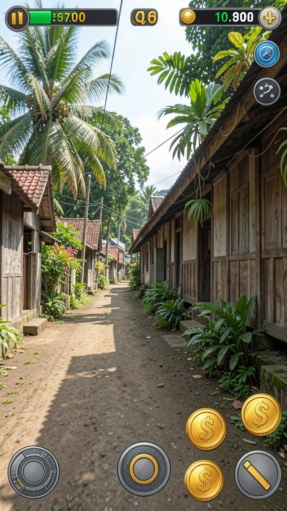 Gambar antarmuka utama yang menarik perhatian.