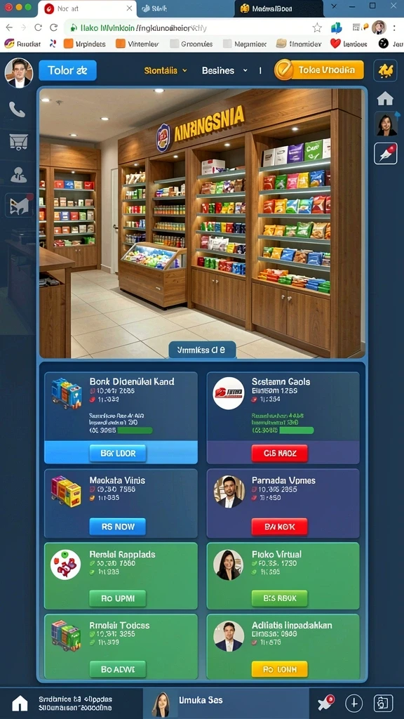 Mode permainan yang beragam dan seru.