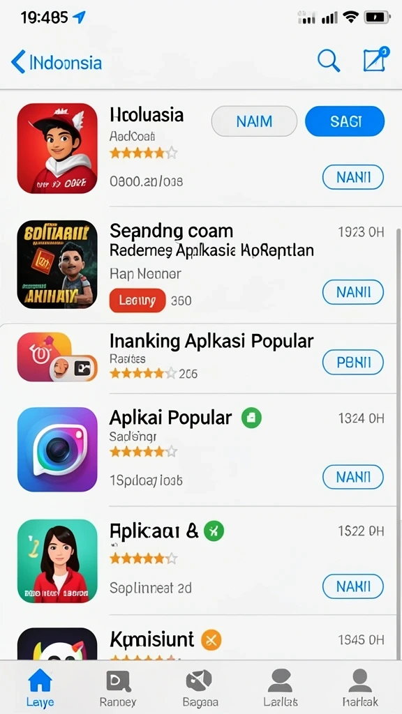 Tampilan antarmuka yang menarik dan user-friendly.