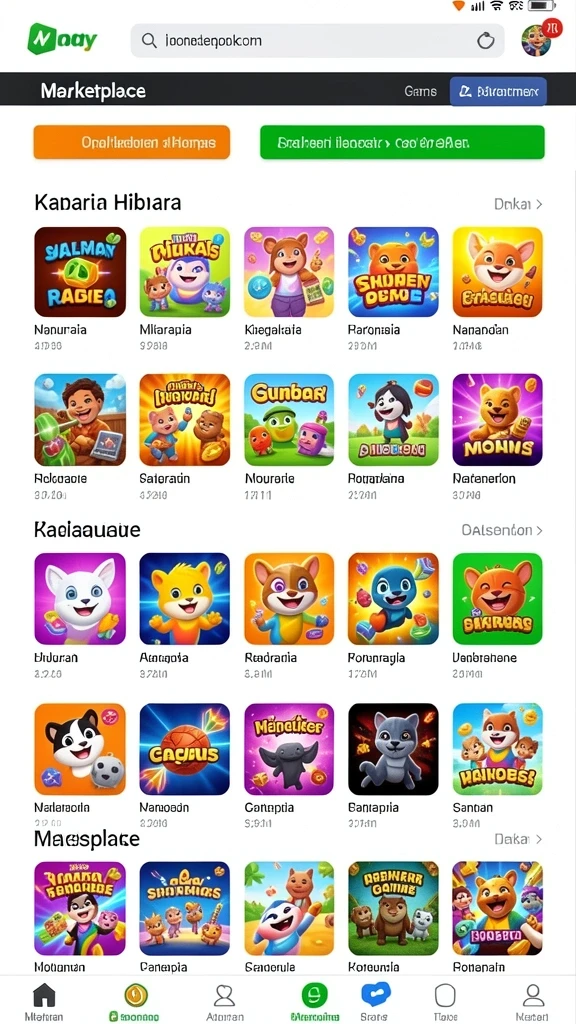 Fitur leaderboard untuk mengukur kemampuan pemain.