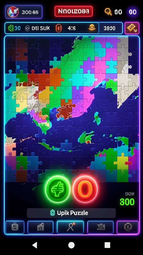 Screenshot menunjukkan karakter yang penuh warna dan hidup.