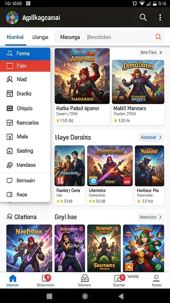 Tampilan dashboard yang ramah pengguna.