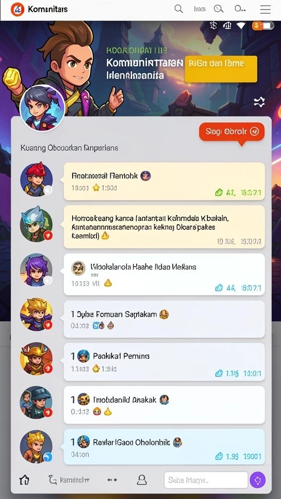 Tampilan menu utama VALIR4D yang menawan.